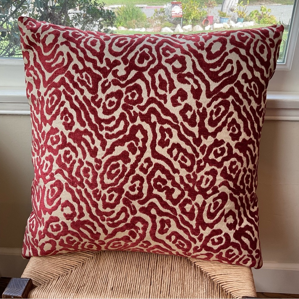 Custom Accent Pillow Cover 23.5” X 23”